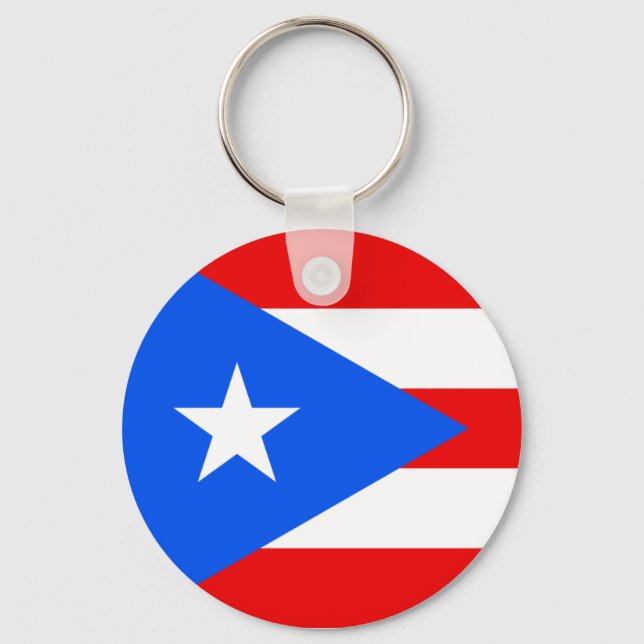 Llavero Bandera de Puerto Rico (Anverso)