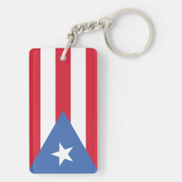 Llavero Bandera de Puerto Rico