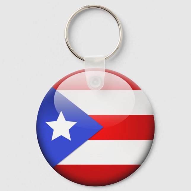 Llavero Bandera de Puerto Rico (Anverso)