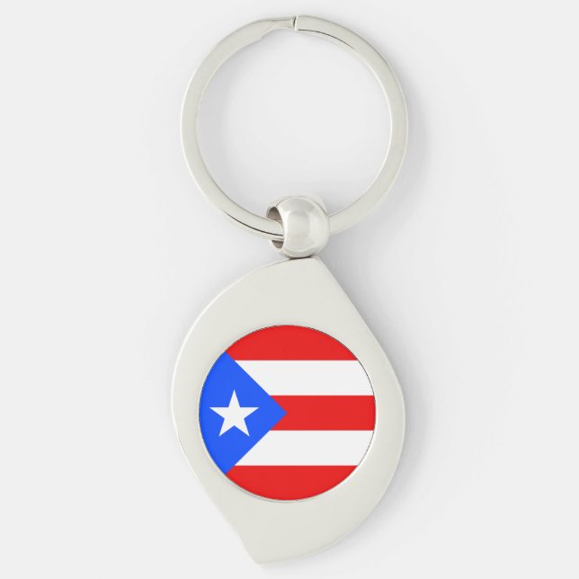 Llavero Bandera de Puerto Rico (Anverso)