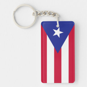 Llavero Bandera de Puerto Rico