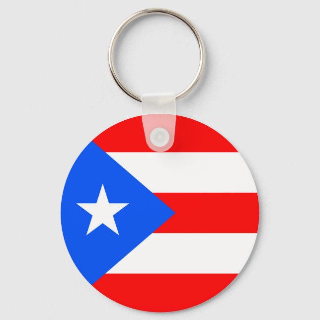 Llavero Bandera de Puerto Rico (Anverso)
