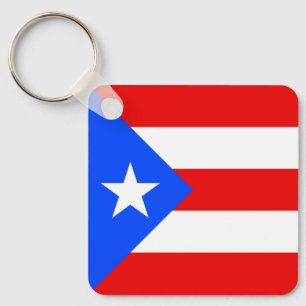Llavero Bandera de Puerto Rico