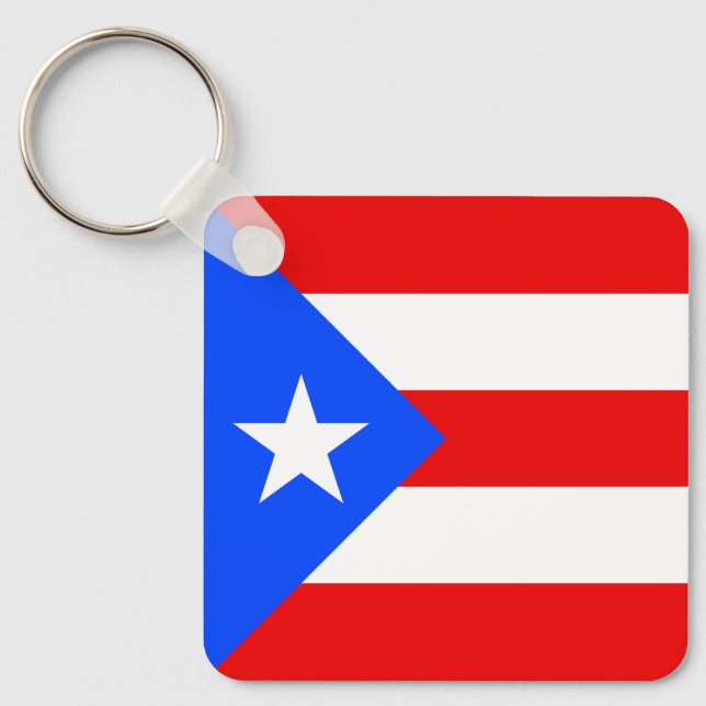 Llavero Bandera de Puerto Rico (Anverso)