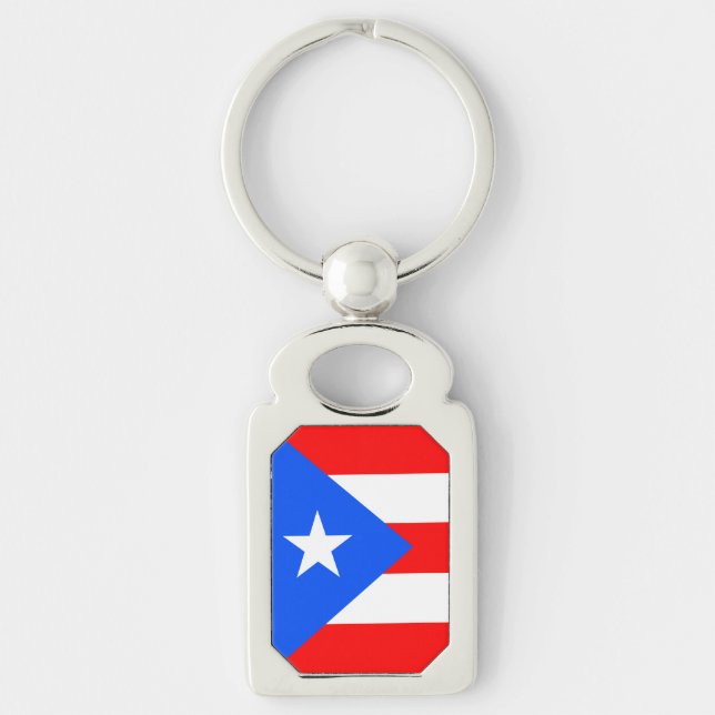 Llavero Bandera de Puerto Rico (Anverso)