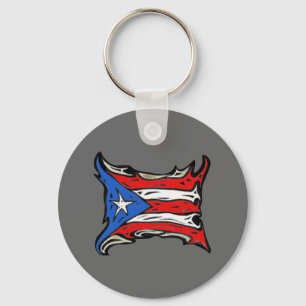 Llavero Bandera de Puerto Rico en el reggaetón
