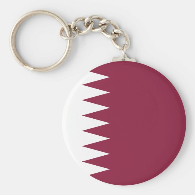 Llavero Bandera de Qatar (Frente)