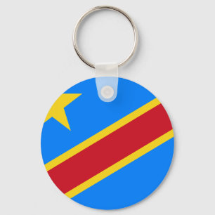 Llavero Bandera de República Democrática del Congo