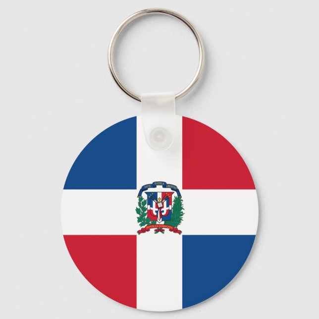 Llavero Bandera de República Dominicana (Anverso)