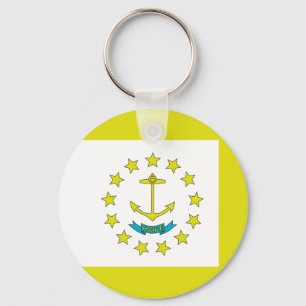 Llavero Bandera de Rhode Island