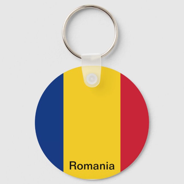 Llavero Bandera de Rumania (Anverso)