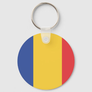 Llavero Bandera de Rumania, bandera rumana