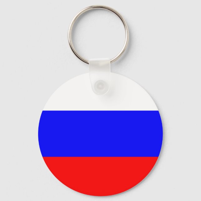 Llavero Bandera de Rusia (Anverso)