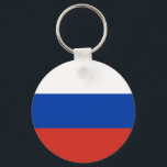 Llavero Bandera de Rusia<br><div class="desc">Bandera patriótica de Rusia.</div>