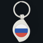 Llavero Bandera de Rusia<br><div class="desc">Bandera patriótica de Rusia.</div>