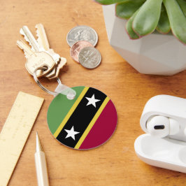 Llavero Bandera de Saint Kitts y Nevis