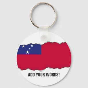 Llavero Bandera de Samoa
