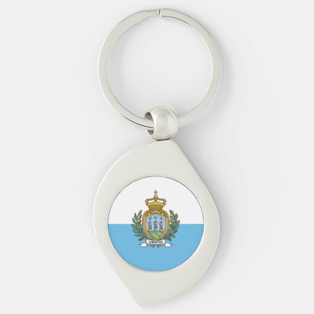 Llavero Bandera de San Marino (Anverso)