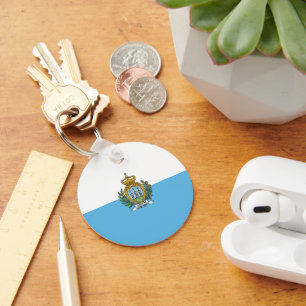Llavero Bandera de San Marino
