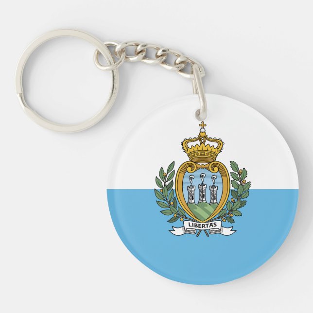 Llavero Bandera de San Marino (Frente)