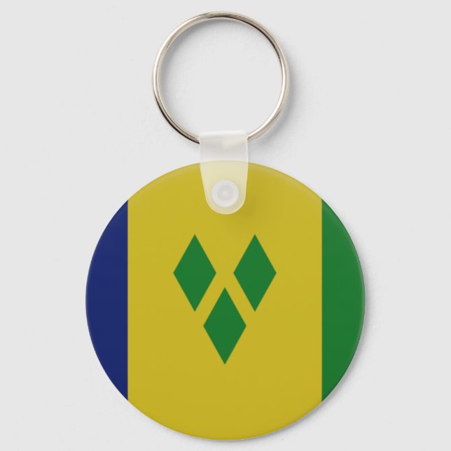 Llavero bandera de San Vicente  (Anverso)