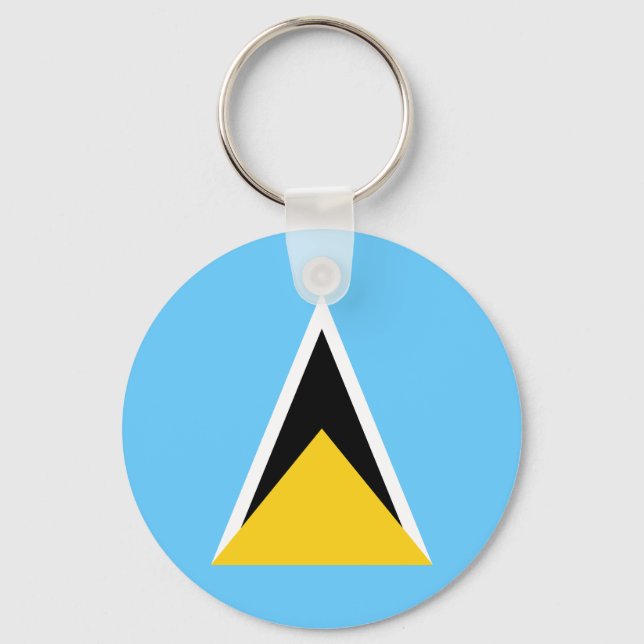Llavero Bandera de Santa Lucía (Anverso)