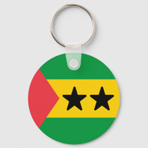 Llavero Bandera de Santo Tomé y Príncipe