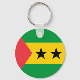 Llavero Bandera de Santo Tomé y Príncipe