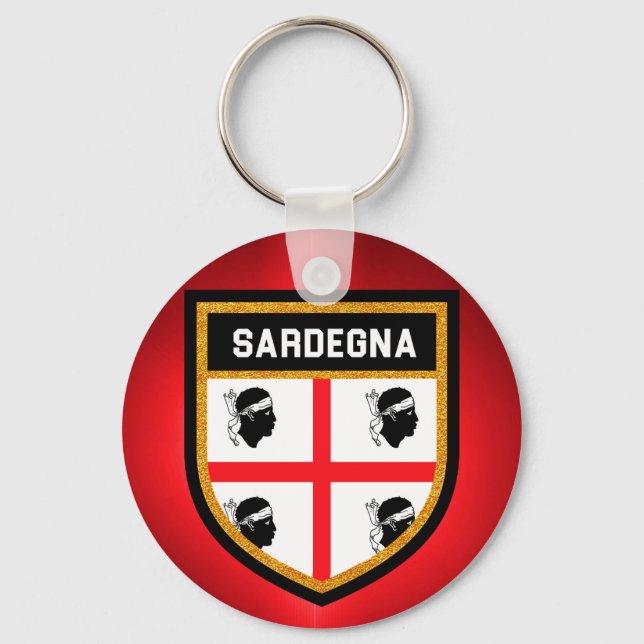 Llavero Bandera de Sardegna (Anverso)