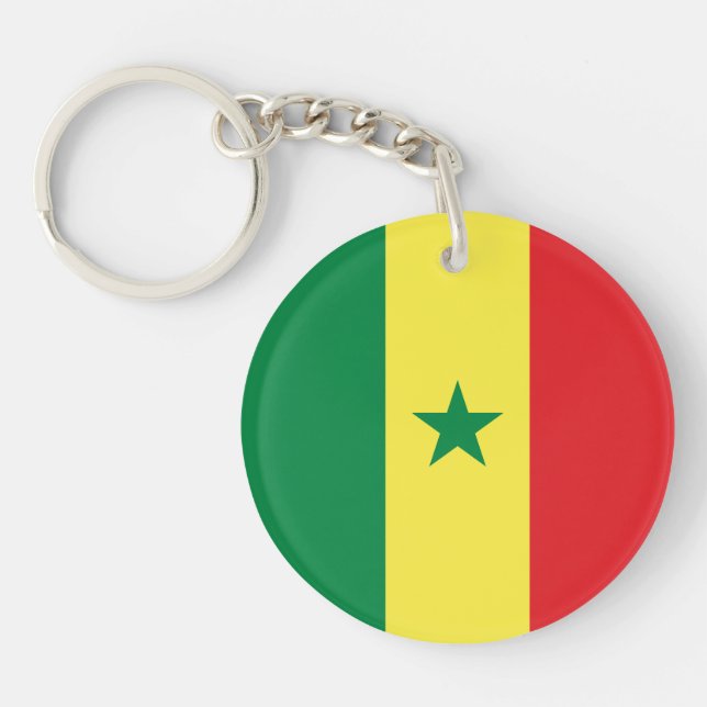 Llavero Bandera de Senegal (Frente)