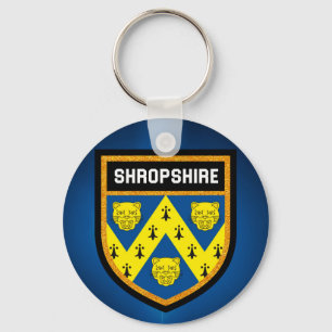 Llavero Bandera de Shropshire