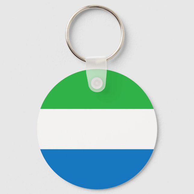 Llavero Bandera de Sierra Leona (Anverso)