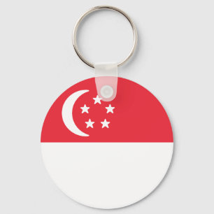 Llavero Bandera de Singapur