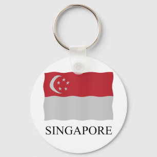 Llavero Bandera de Singapur