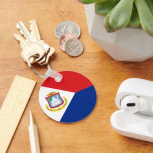 Llavero Bandera de Sint Maarten