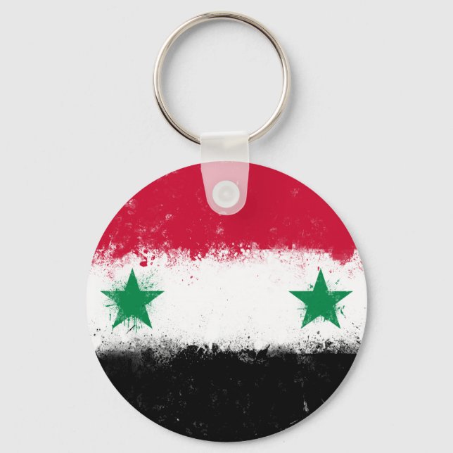 Llavero Bandera de Siria (Anverso)