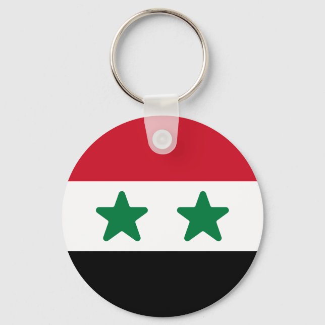 Llavero Bandera de Siria (Anverso)