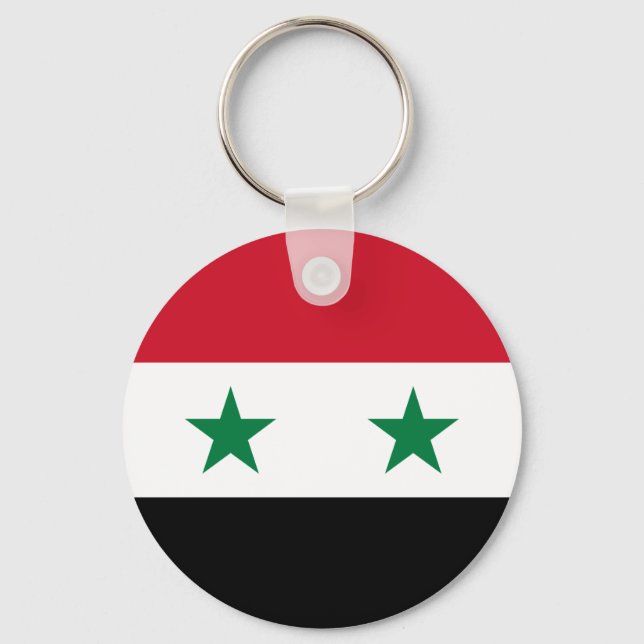 Llavero Bandera de Siria (Anverso)