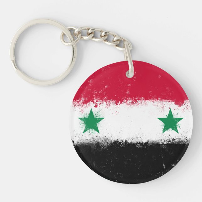 Llavero Bandera de Siria (Frente)