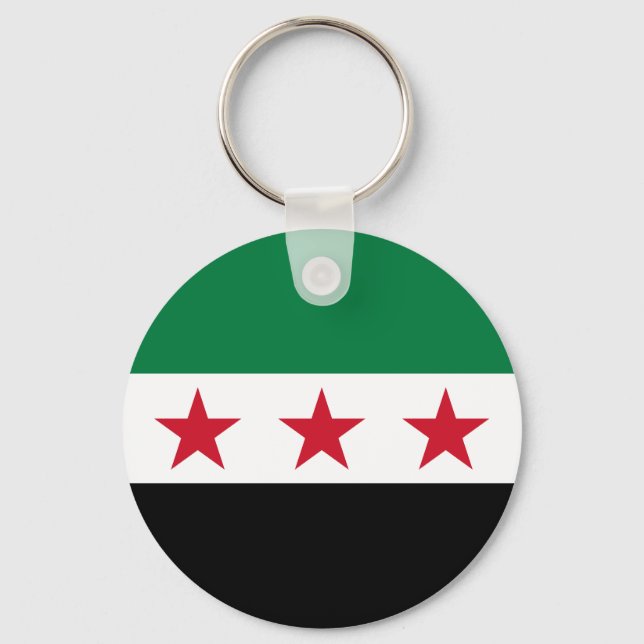 Llavero Bandera de Siria (Anverso)