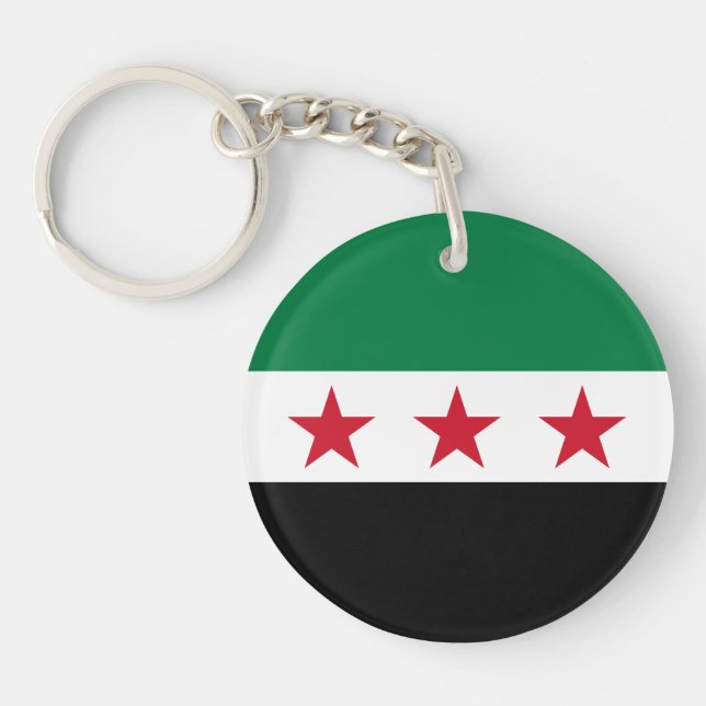 Llavero Bandera de Siria (Frente)