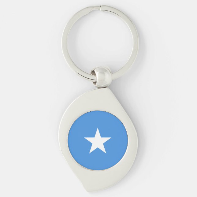 Llavero Bandera de Somalia (Anverso)