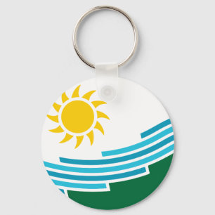 Llavero Bandera de Spokane (Washington) City Keychain