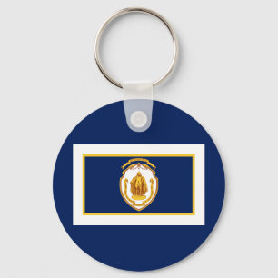 Llavero Bandera de Springfield, Massachusetts