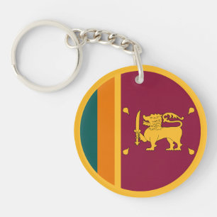 Llavero Bandera de Sri Lanka