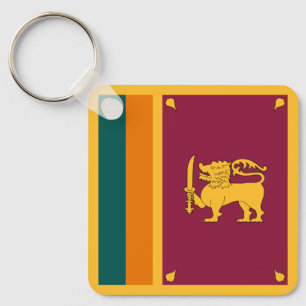 Llavero Bandera de Sri Lanka