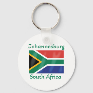 Llavero Bandera de Sudáfrica en Johannesburgo