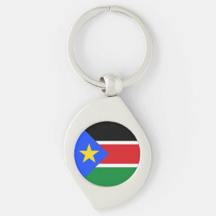 Llavero Bandera de Sudán del Sur