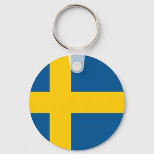 Llavero Bandera de Suecia Keychain