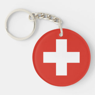 Llavero Bandera de Suiza